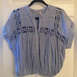 Free People blue top size M